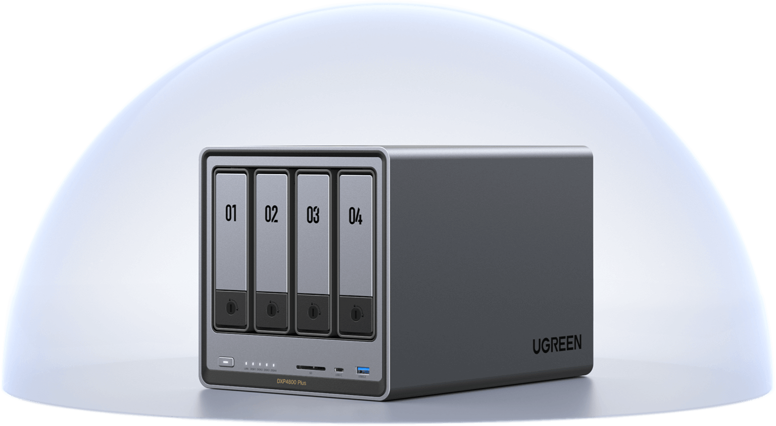 UGREEN NASync ネットワーク接続ストレージ UGREEN NASync DXP4800 ネットワーク接続ストレージ ユーザー