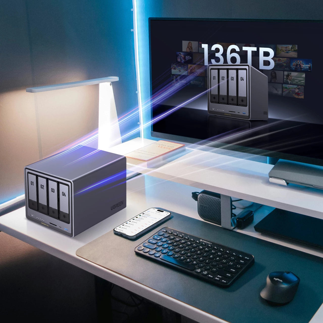 仕事のために容量を確保