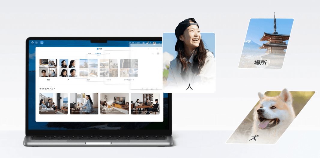 NASの写真画像