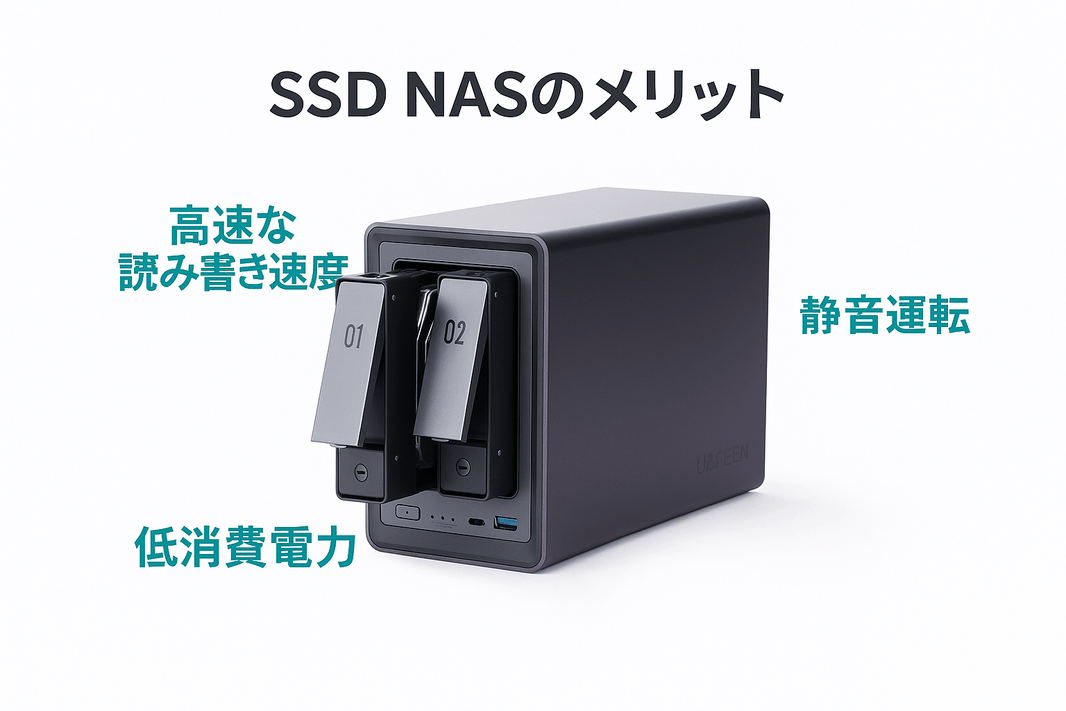 SSD NASのメリット