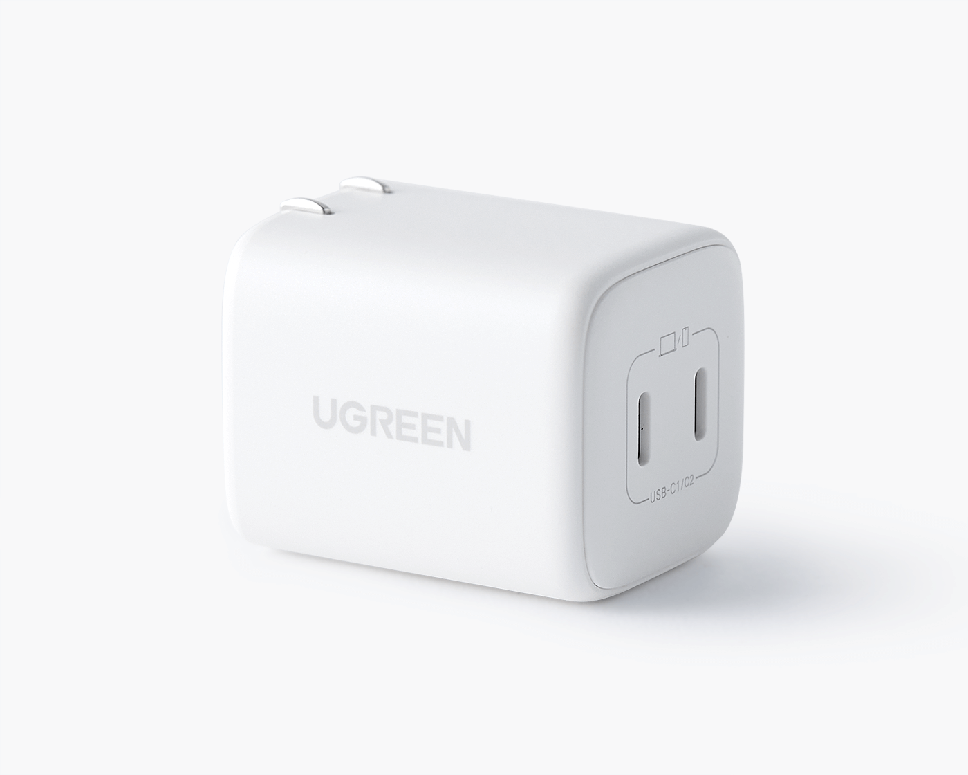 UGREEN Nexode Mini 45W GaN 急速充電器 白