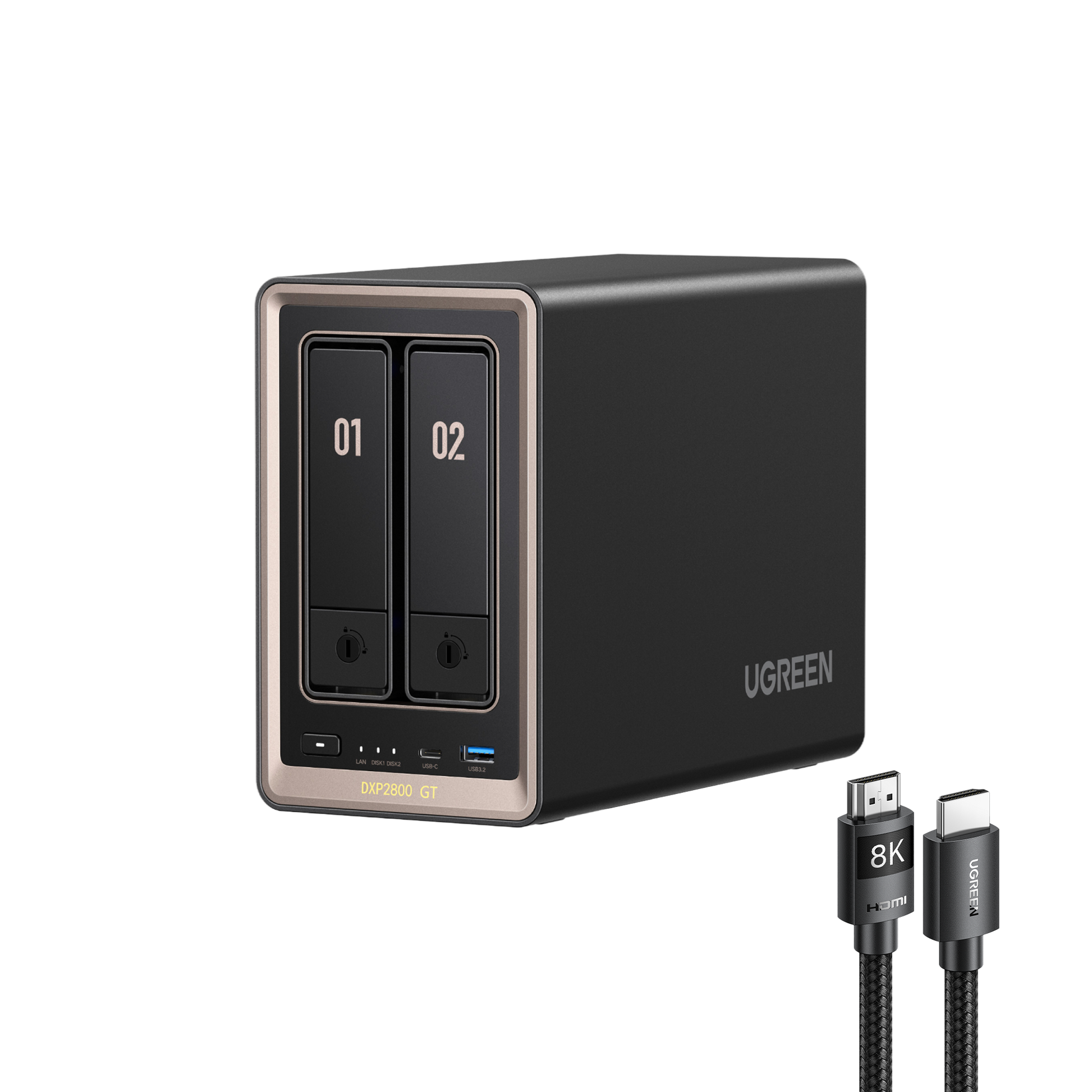 DXP2800 GT｜10GbE・Ryzen搭載NAS 先行予約20%OFF