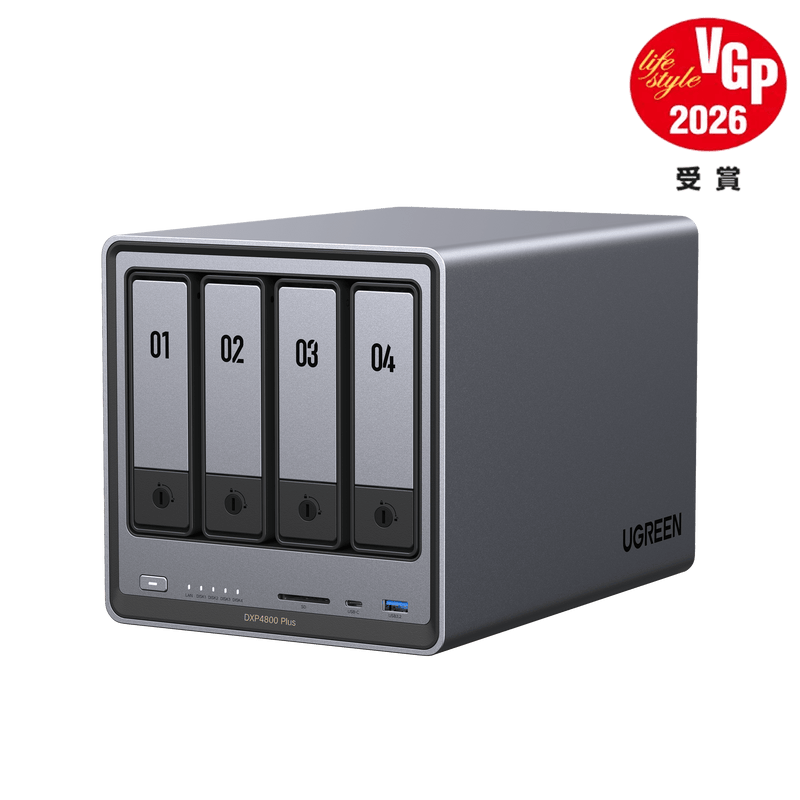 UGREEN 4ベイ NAS ストレージ