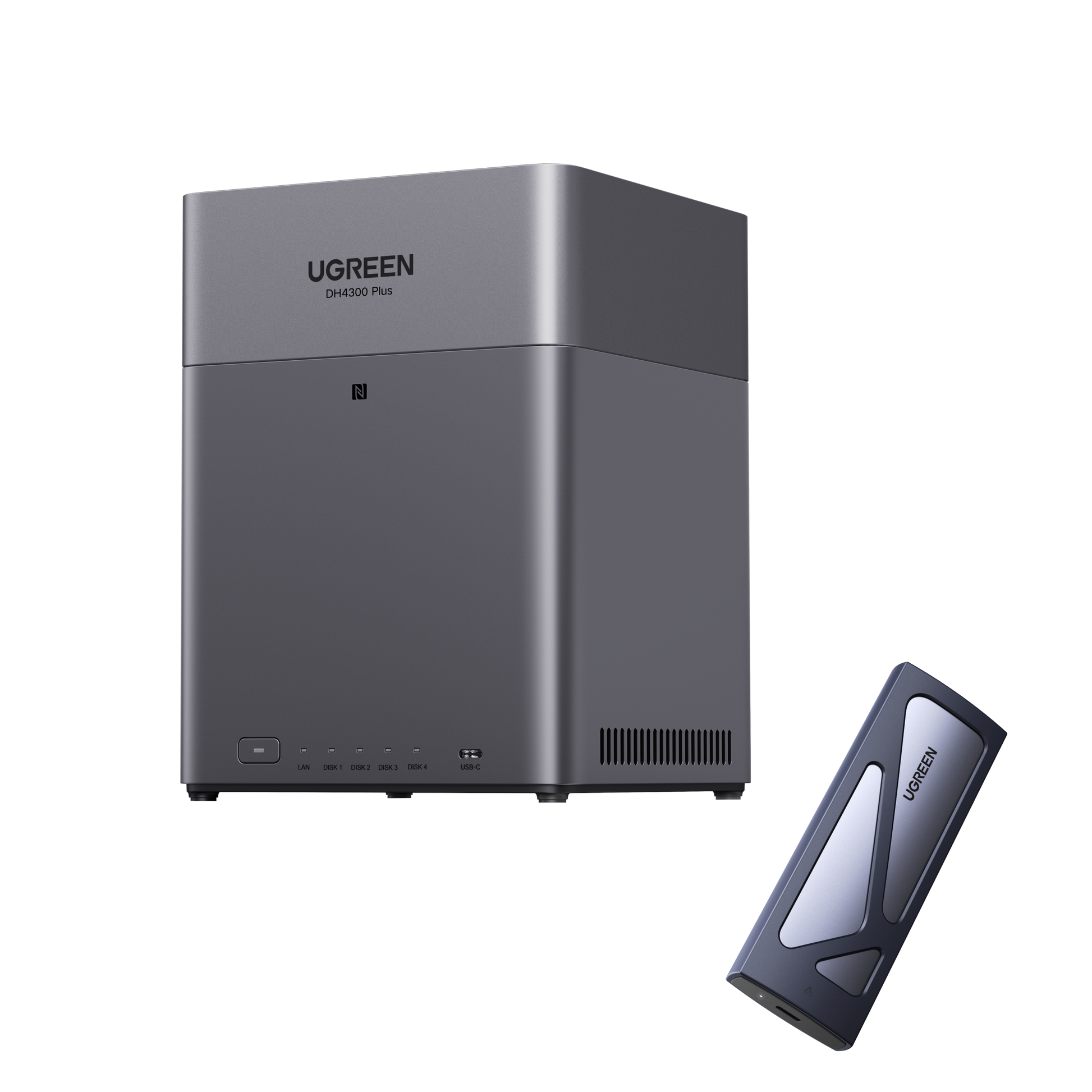 UGREEN DH4300 Plus NAS ストレージ 120TB – 家庭の思い出をAIで整理 UGREEN DH4300 Plus NAS ストレージ 120TB – 家庭の思い出をAIで整理