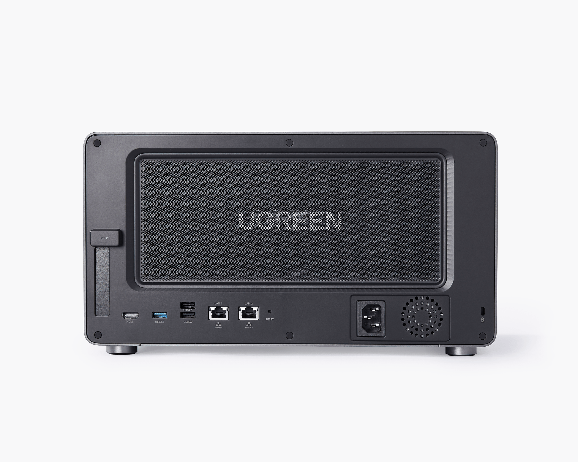 UGREEN 8ベイNAS には磁気メッシュダストカバーを装備しており、ほこりやペットの毛を効果的にブロックし、取り付け・取り外しも簡単です。