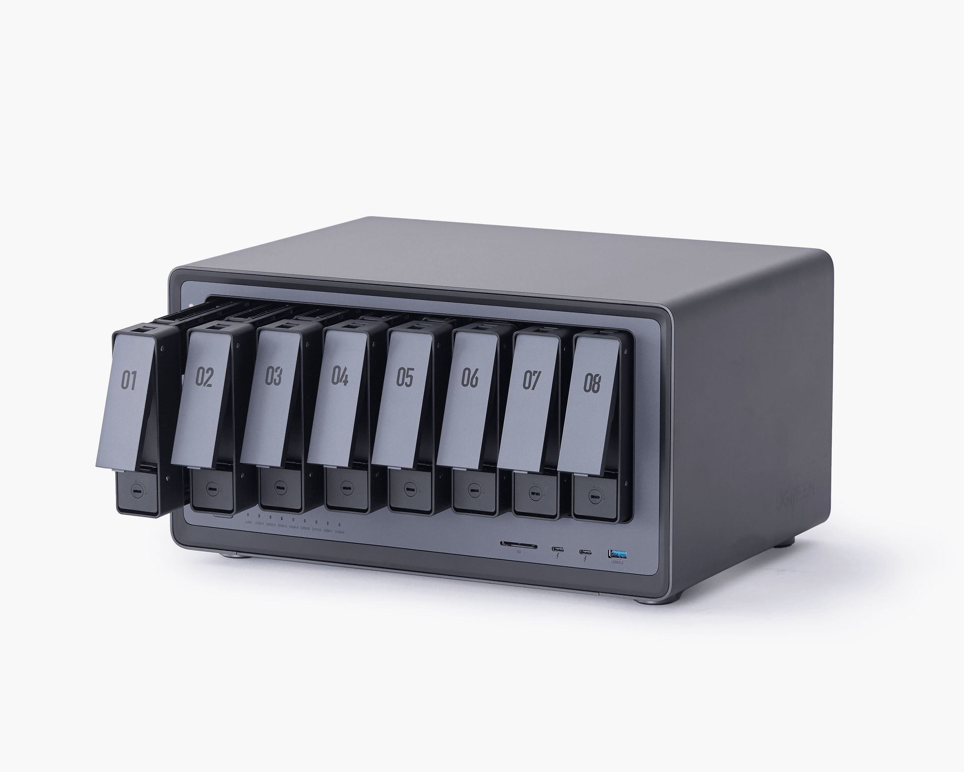 UGREEN 8ベイ NAS|272TBの大容量データストレージ UGREEN 8ベイ NAS|272TBの大容量データストレージ