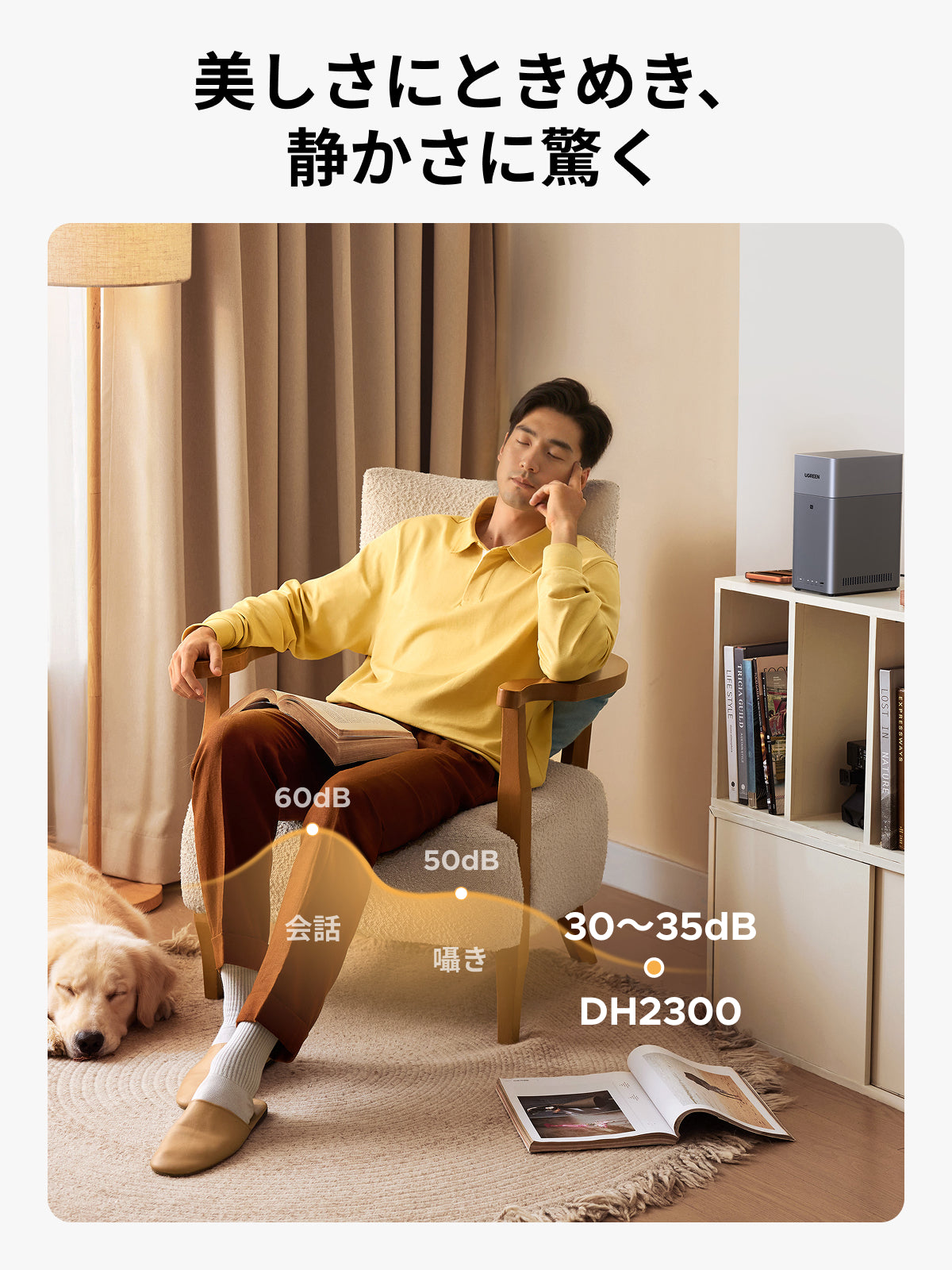NASync DH2300 2ベイNASストレージ｜家庭用・初心者向け