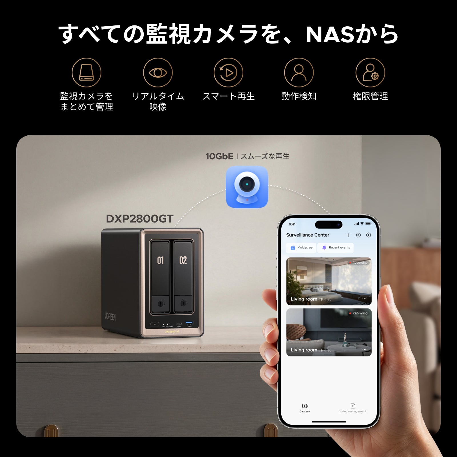DXP2800 GT｜10GbE・Ryzen搭載NAS 先行予約20%OFF