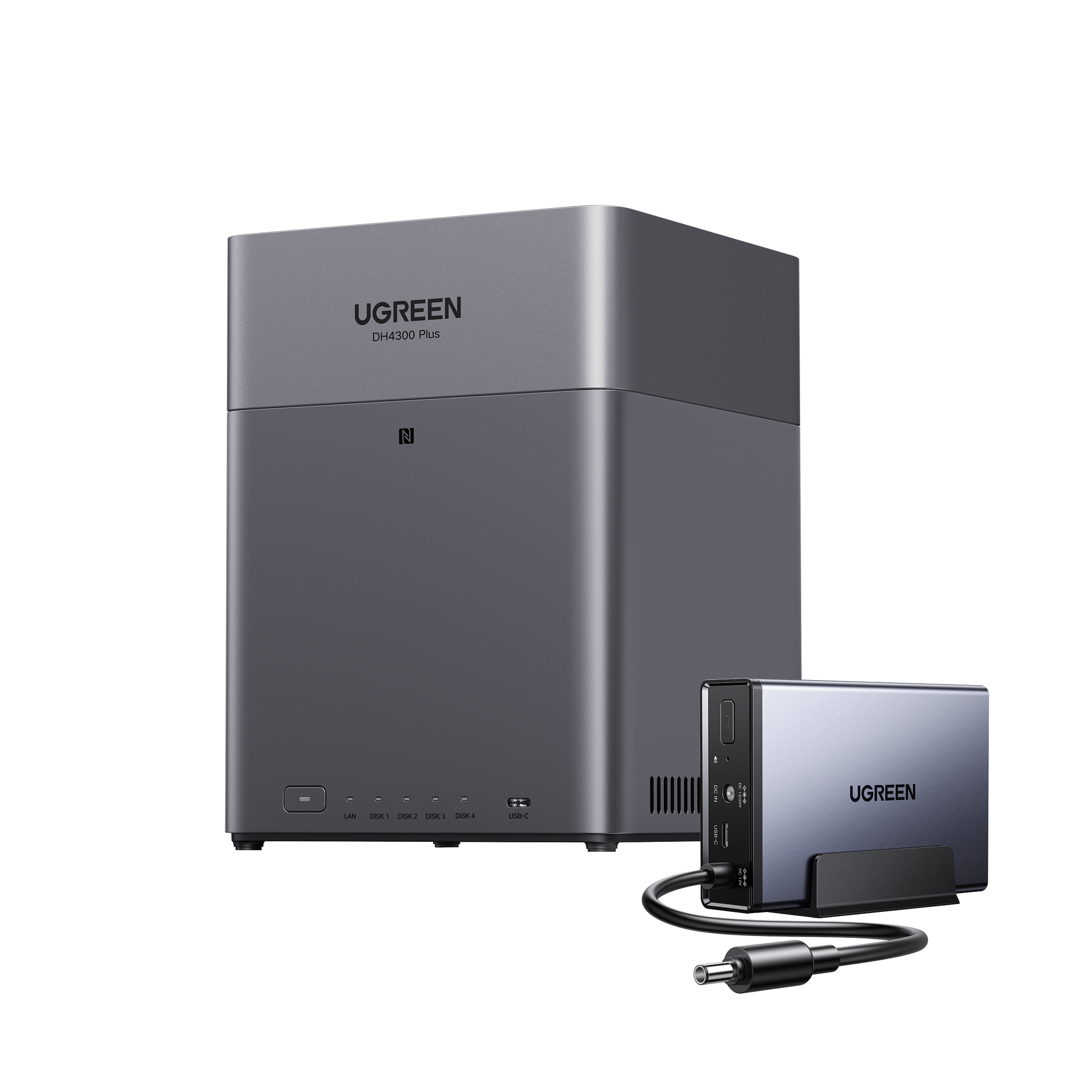 DH4300 Plus NAS ストレージ 4ベイ・2.5GbE対応 DH4300 Plus NAS ストレージ 4ベイ・2.5GbE対応