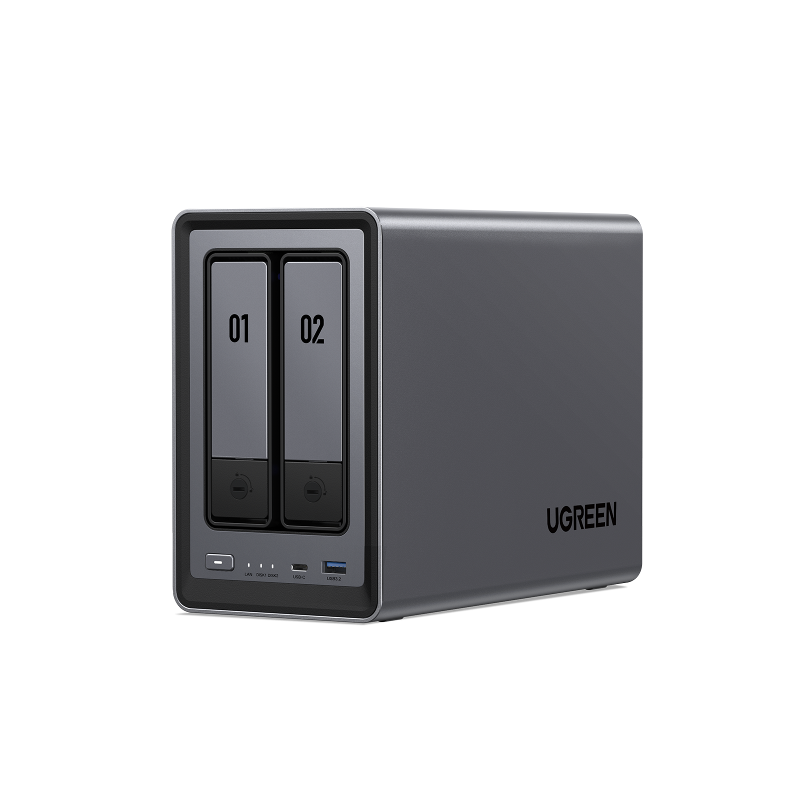 UGREEN NAS 2 ベイ|80TB大容量と30日間の安心お試し UGREEN NAS 2 ベイ|80TB大容量と30日間の安心お試し