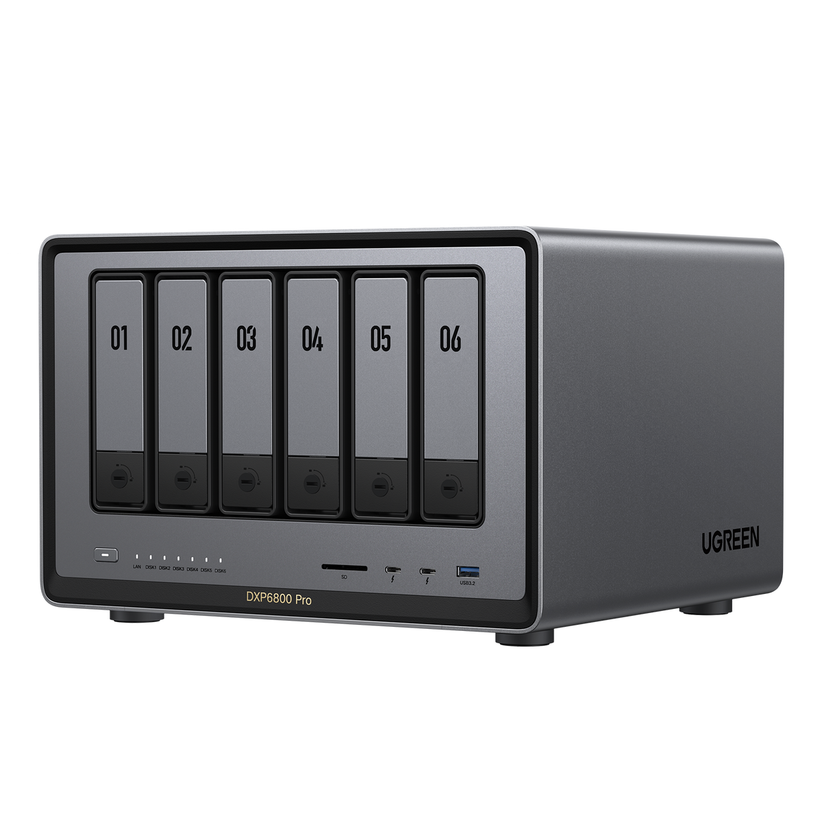 UGREEN 6ベイ NAS|最大208TB & 30日間の安心お試し UGREEN 6ベイ NAS|最大208TB & 30日間の安心お試し