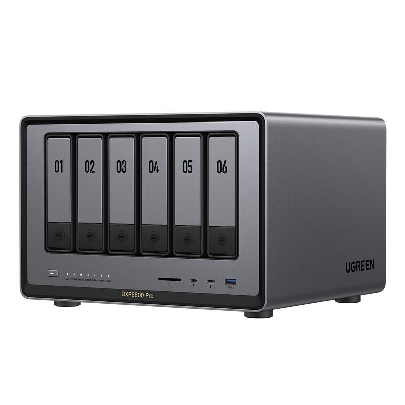 UGREEN 6ベイ NAS ストレージ