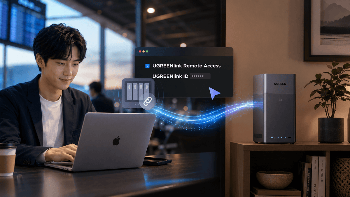 UGREEN NAS リモートアクセス設定ガイド